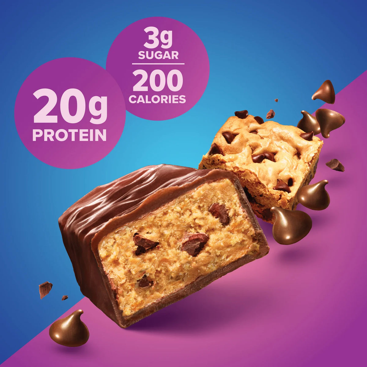 Pure Protein - Chewy Chocolate Chip Bar 50g | Real Food PH