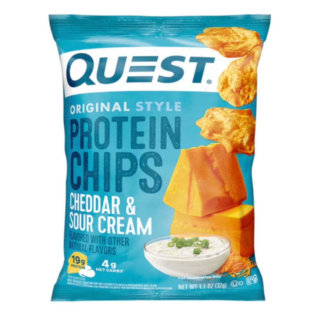 Quest Cheddar & Sour Cream Chips Real Food PH