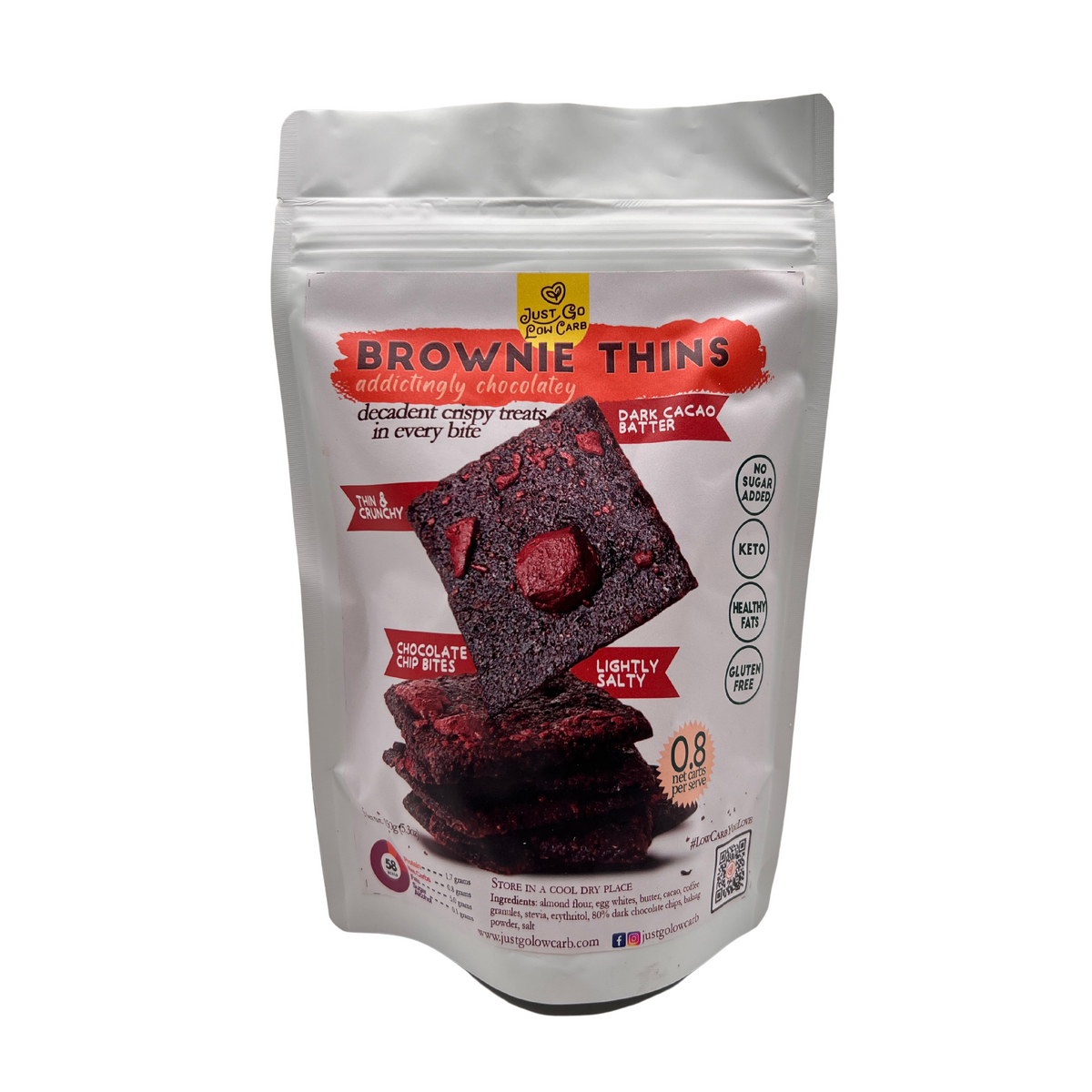 Just Go Low Carb Brownie Brittles Real Food PH