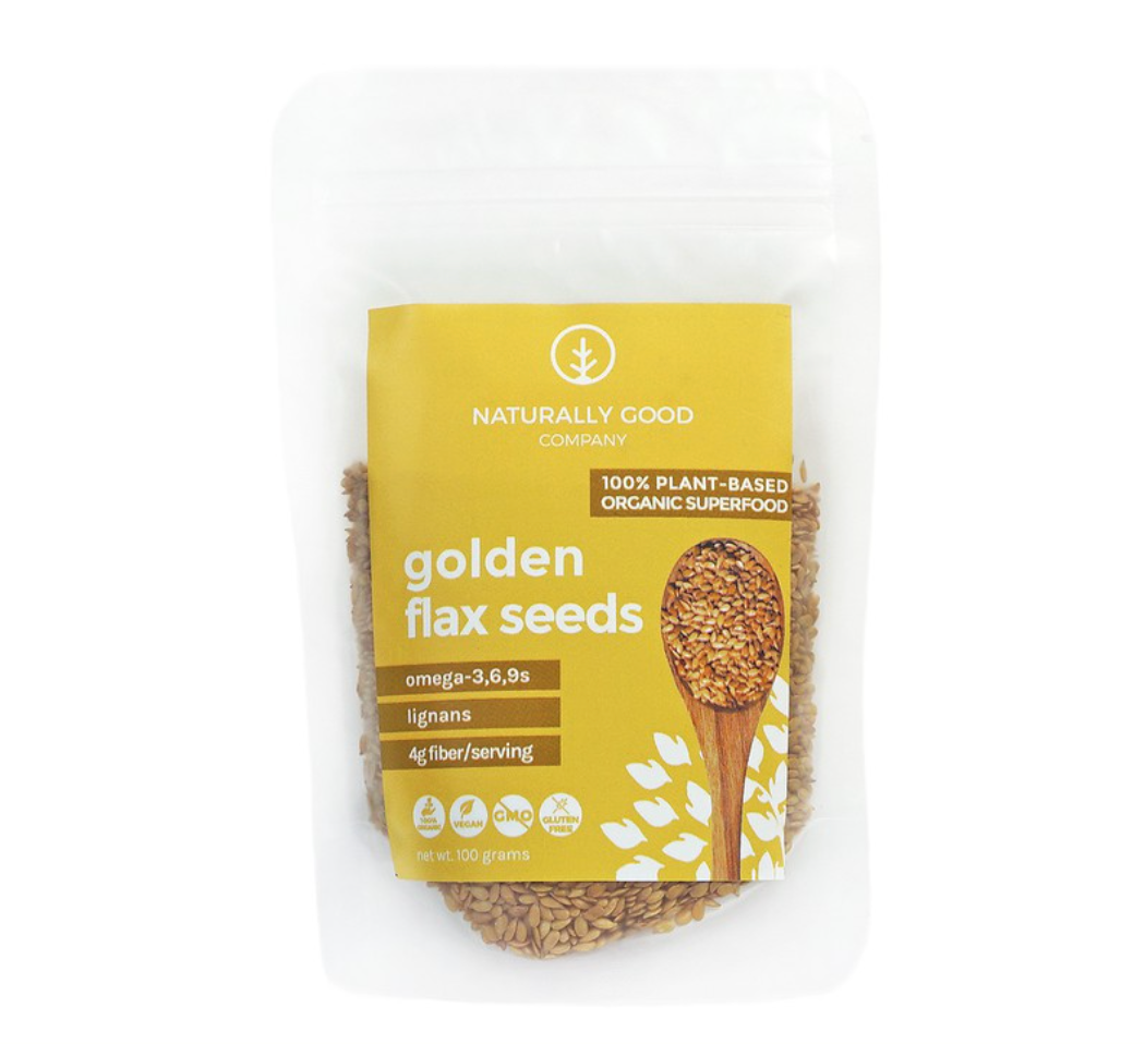 Naturally Good Organic Golden Flax Seeds Real Food PH