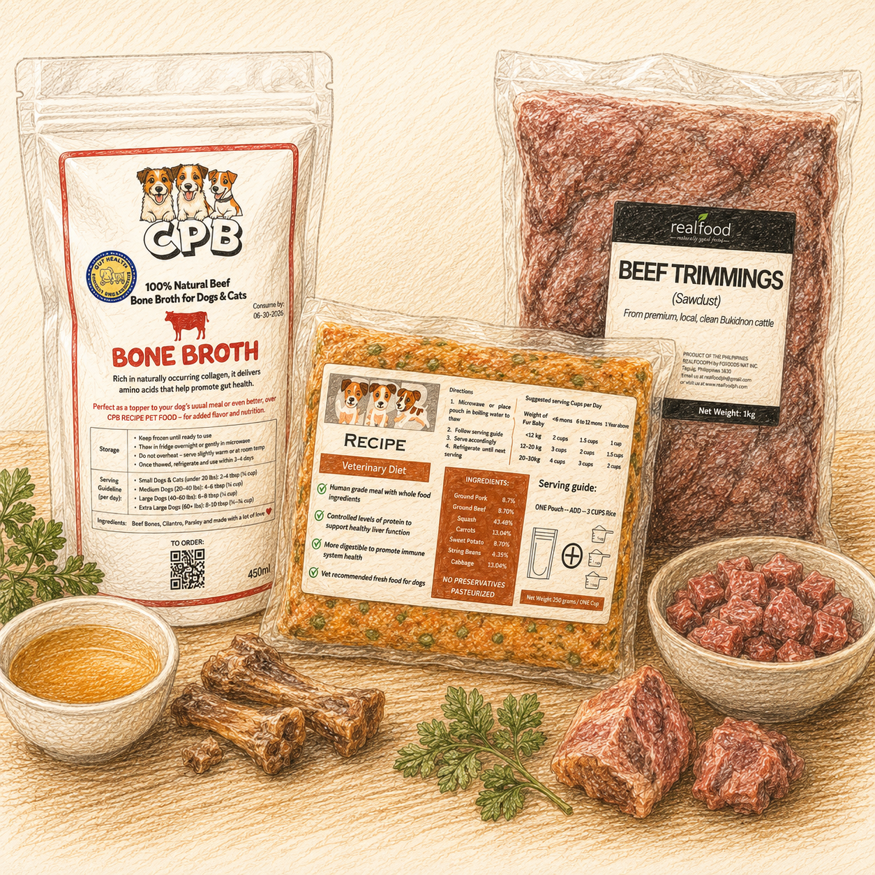 FOOD FOR PETS