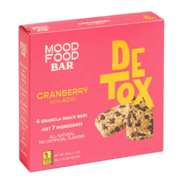 Mood Food  – DETOX Cranberry with Acai Bar