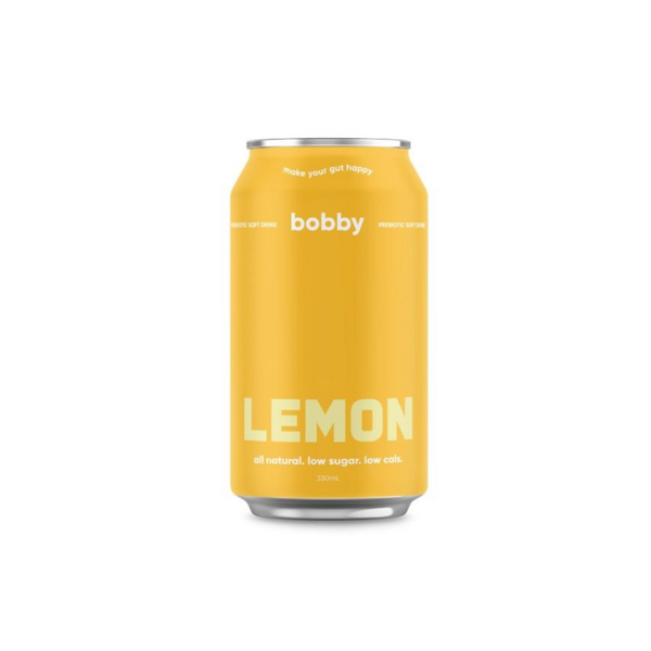 Bobby — Lemon Prebiotic Soft Drink