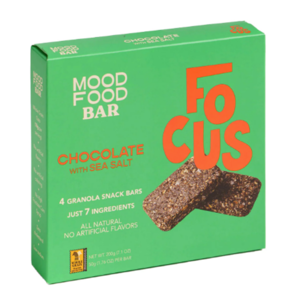 Mood Food  – FOCUS Chocolate with Sea Salt Bar