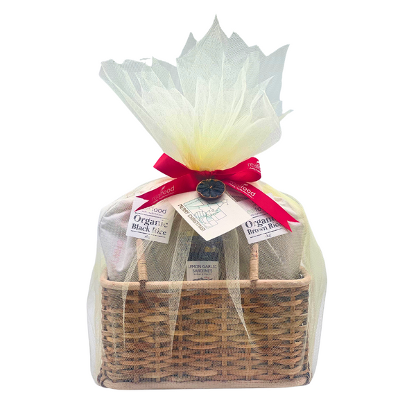 Gift Set — Love Local Wicker Basket