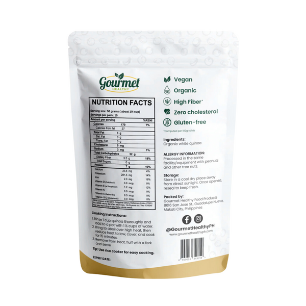 Gourmet Healthy – White Quinoa