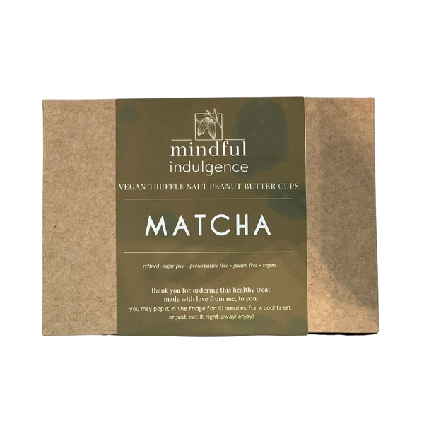 Mindful Indulgence – Matcha Peanut Butter Cups