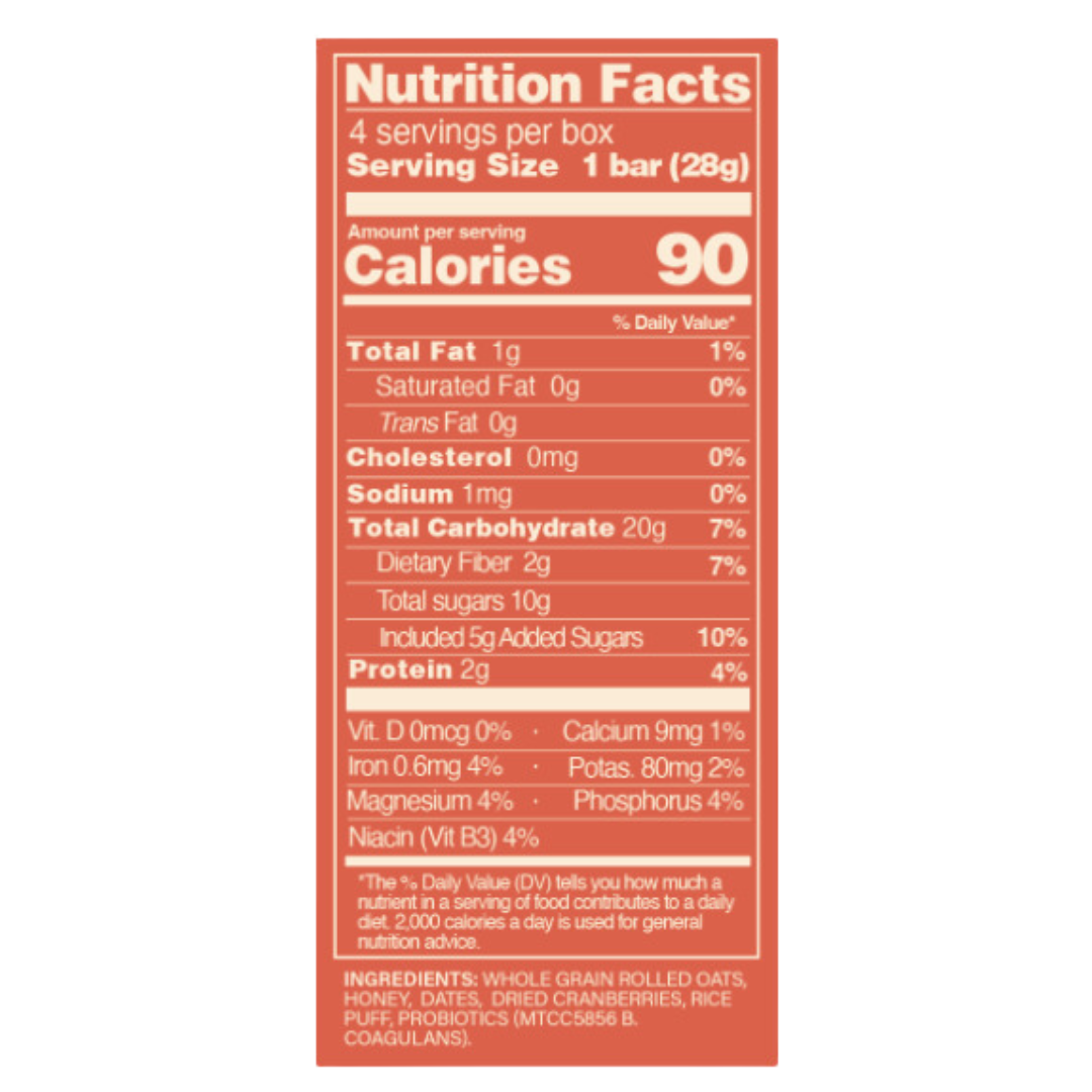 Mood Food Kids – Cranberry Cat Bar