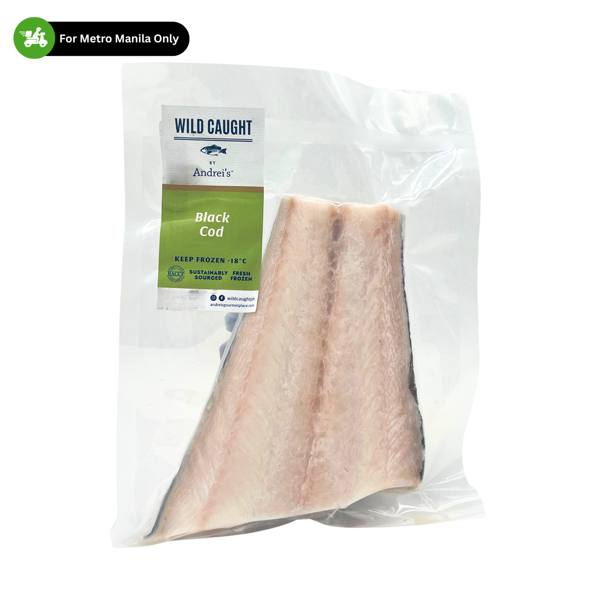 Wild Caught Cod Sustainably Sourced Black Cod – Premium Seafood, Omega-3 Rich | Real ...