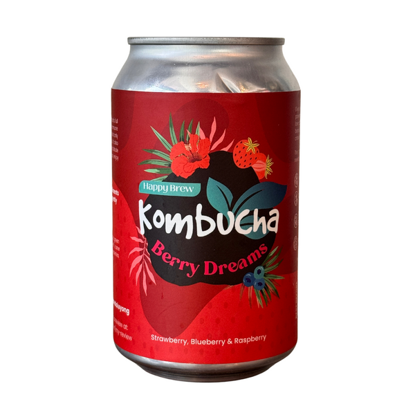Happy Brew Kombucha — Berry Dreams