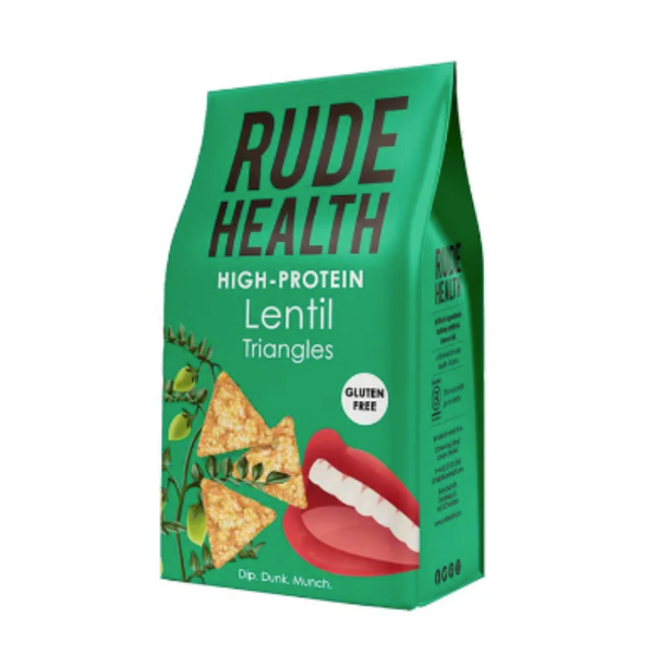 Rude Health – High-Protein Lentil Triangles
