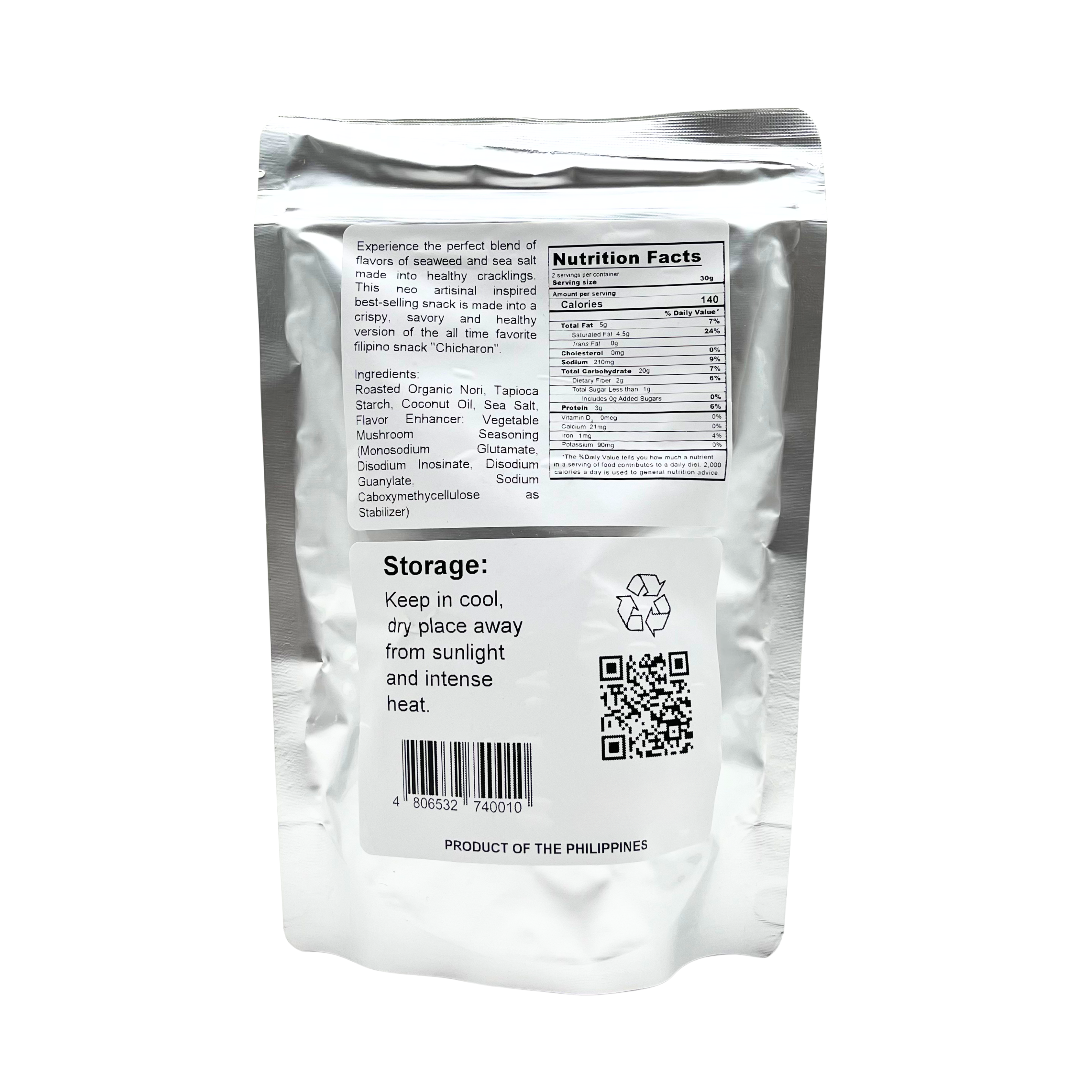 Vegetari – Sunakku Seaweed Cracklings
