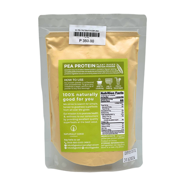 Naturally Good – Pea Protein Powder