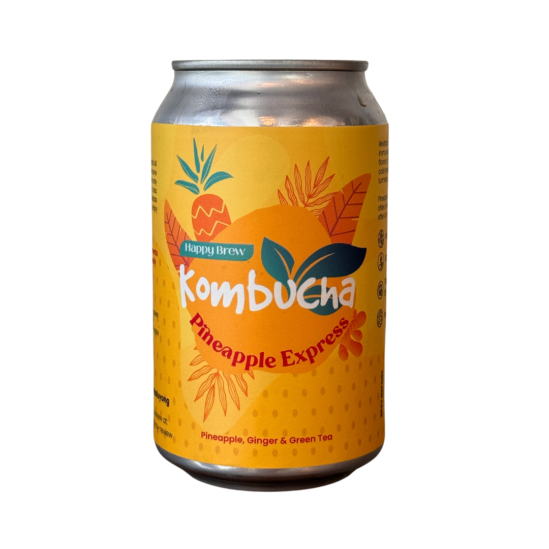 Happy Brew Kombucha — Pineapple Express | Real Food PH