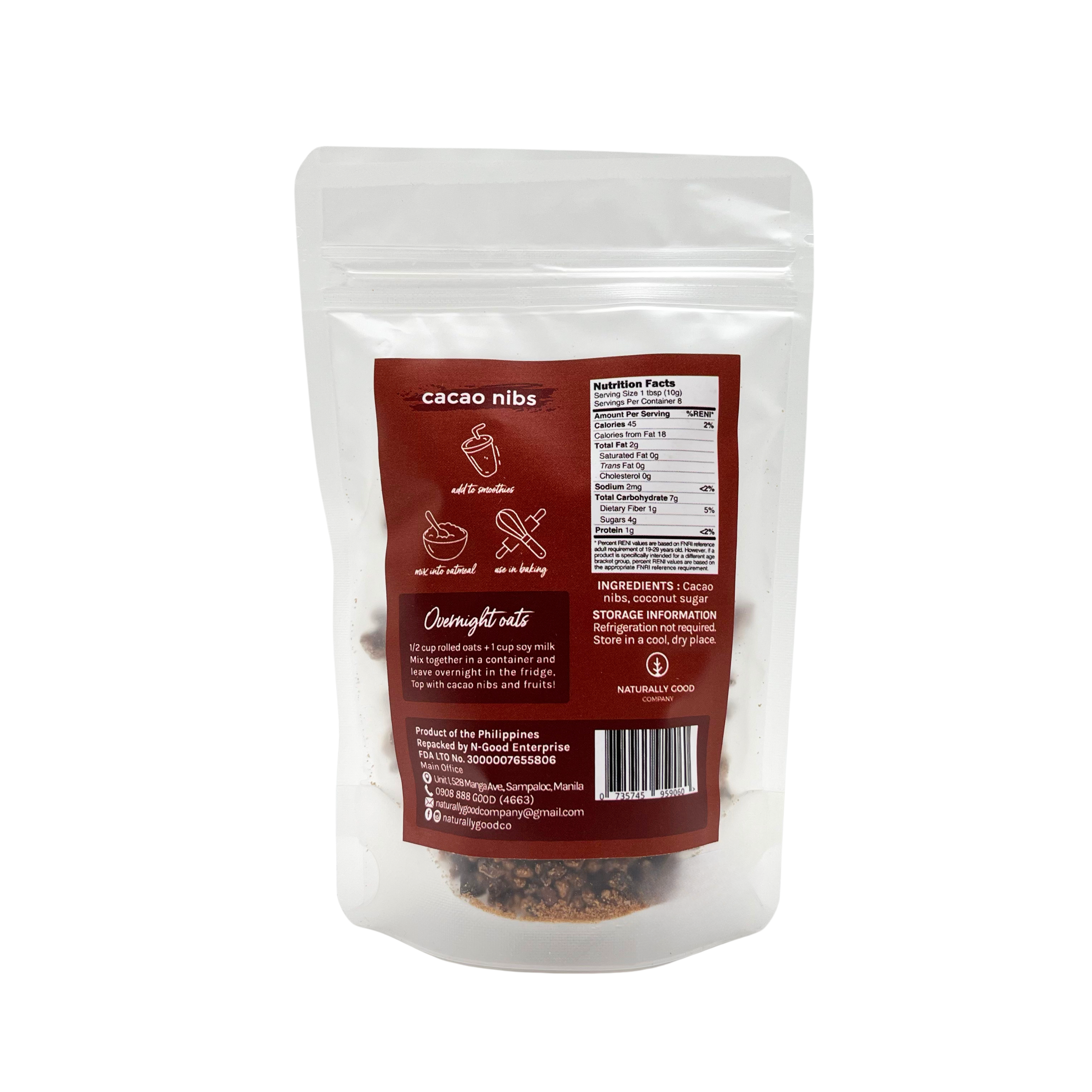 Naturally Good – Cacao Nibs