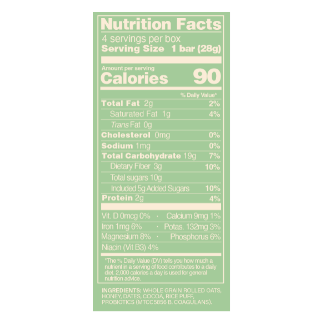 Mood Food Kids – Brownie Bear Bar