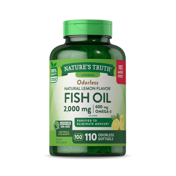 Nature's Truth – Fish Oil (Lemon Flavor)