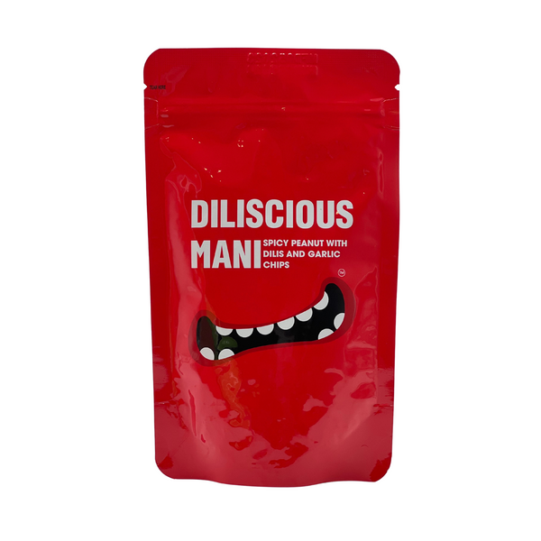 Diliscious Mani – Spicy Peanut with Dilis & Garlic Chips