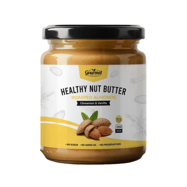 Gourmet Healthy – Healthy Nut Butter (Cinnamon & Vanilla)