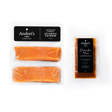 Andrei's – Salmon Fillet with Dalandan Miso