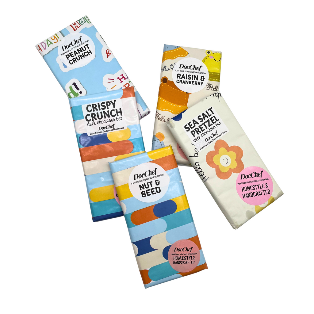 Doc Chef – Sea Salt Pretzel Dark Chocolate Bar