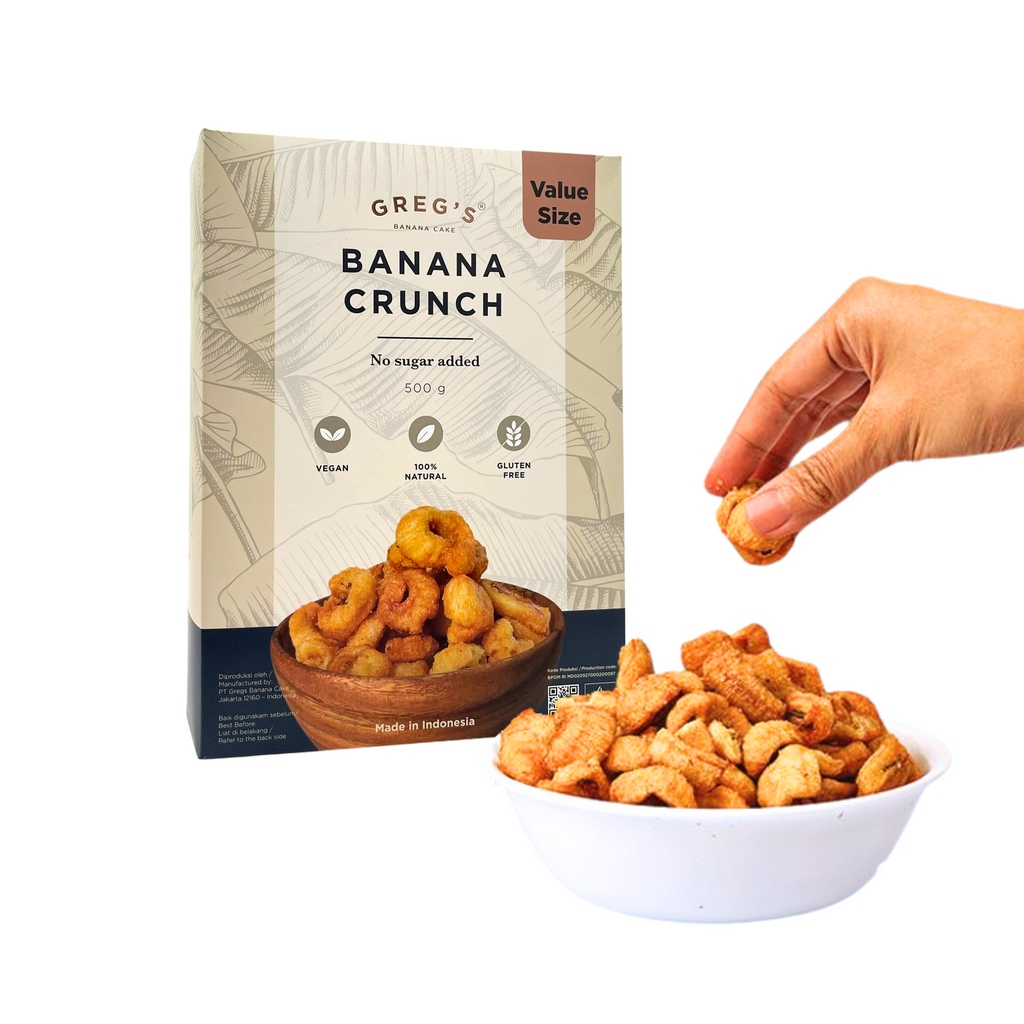 Greg's – Banana Crunch No Sugar Added