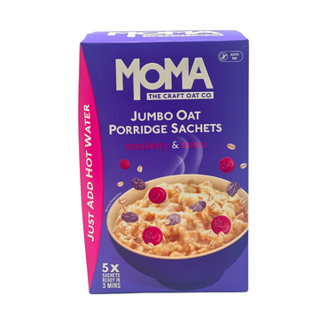 MOMA – Cranberry & Raisin Jumbo Oat Porridge