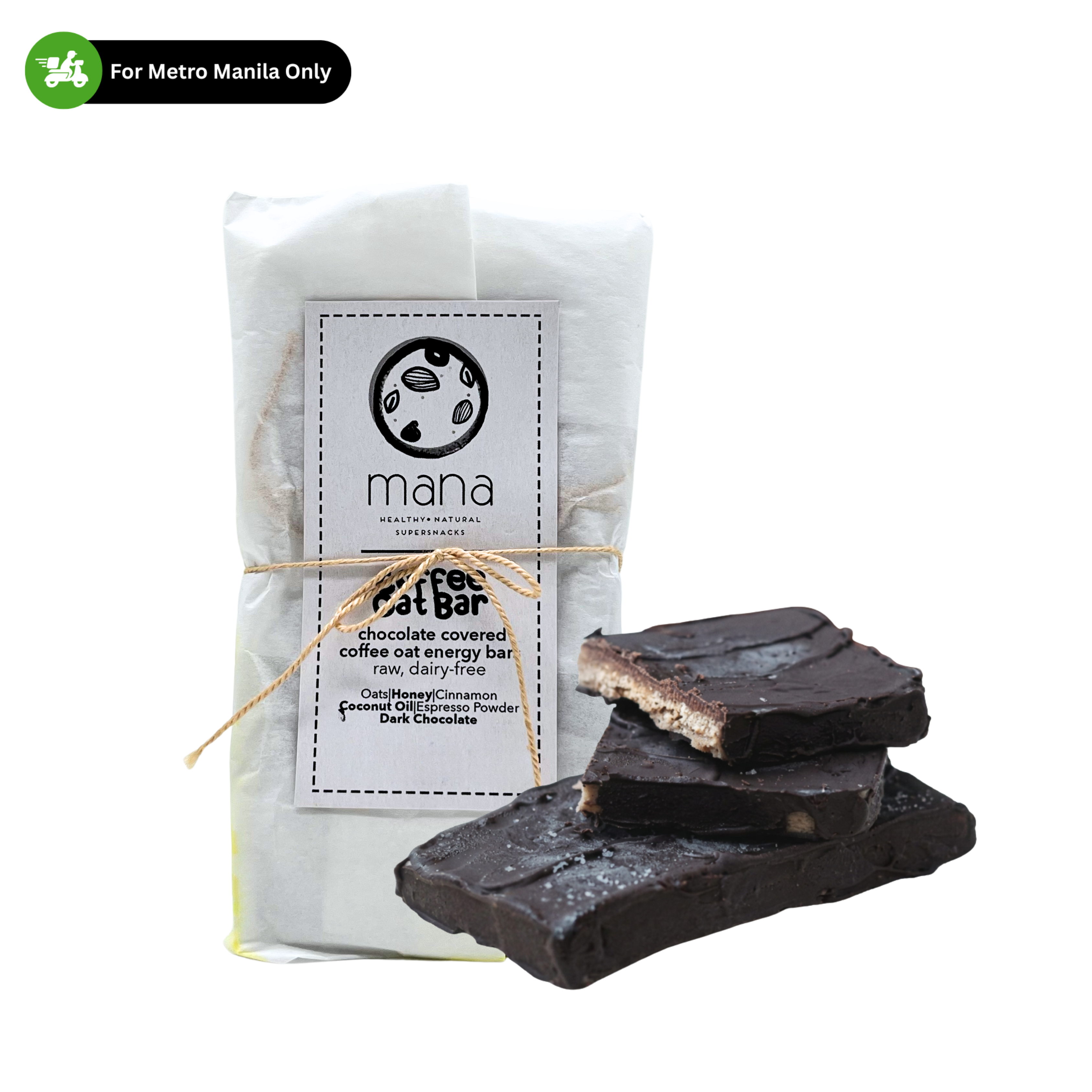 Mana Bites – Coffee Oat Bar