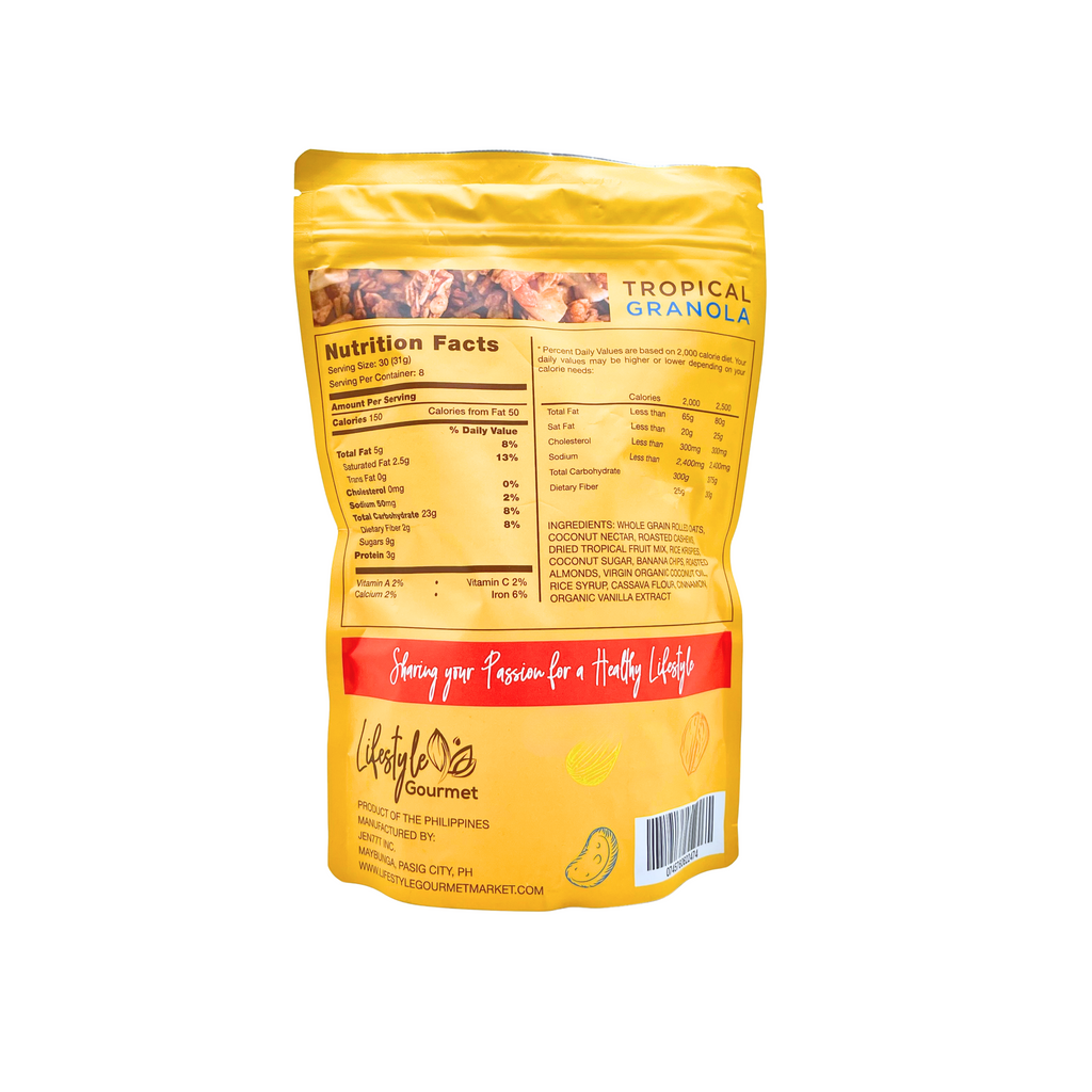 Lifestyle Gourmet – All Natural Tropical Granola 250g