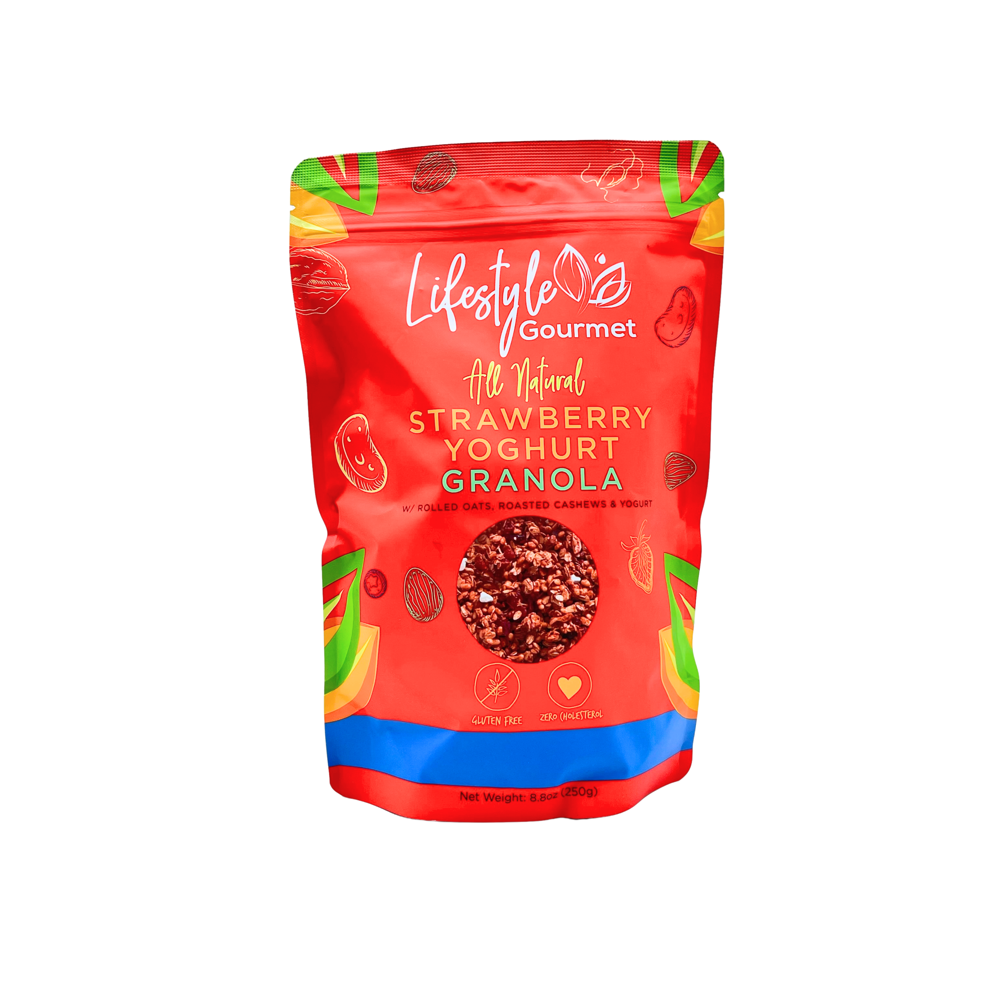 Lifestyle Gourmet – All Natural Strawberry Yogurt Granola 250g
