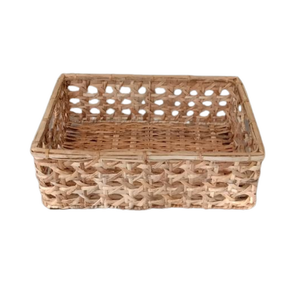 Sets & Packaging — Rectangular Rattan Basket (Large)