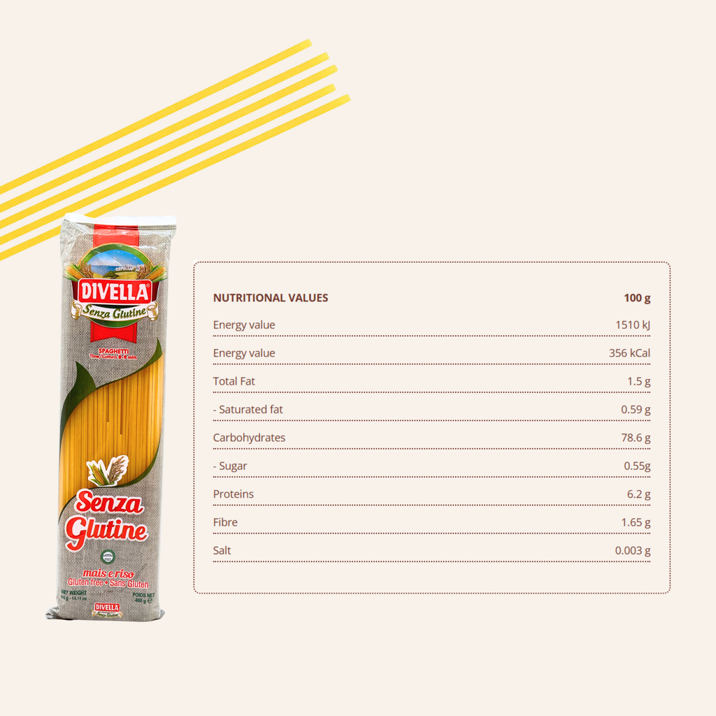 Divella — Gluten Free Spaghetti Pasta