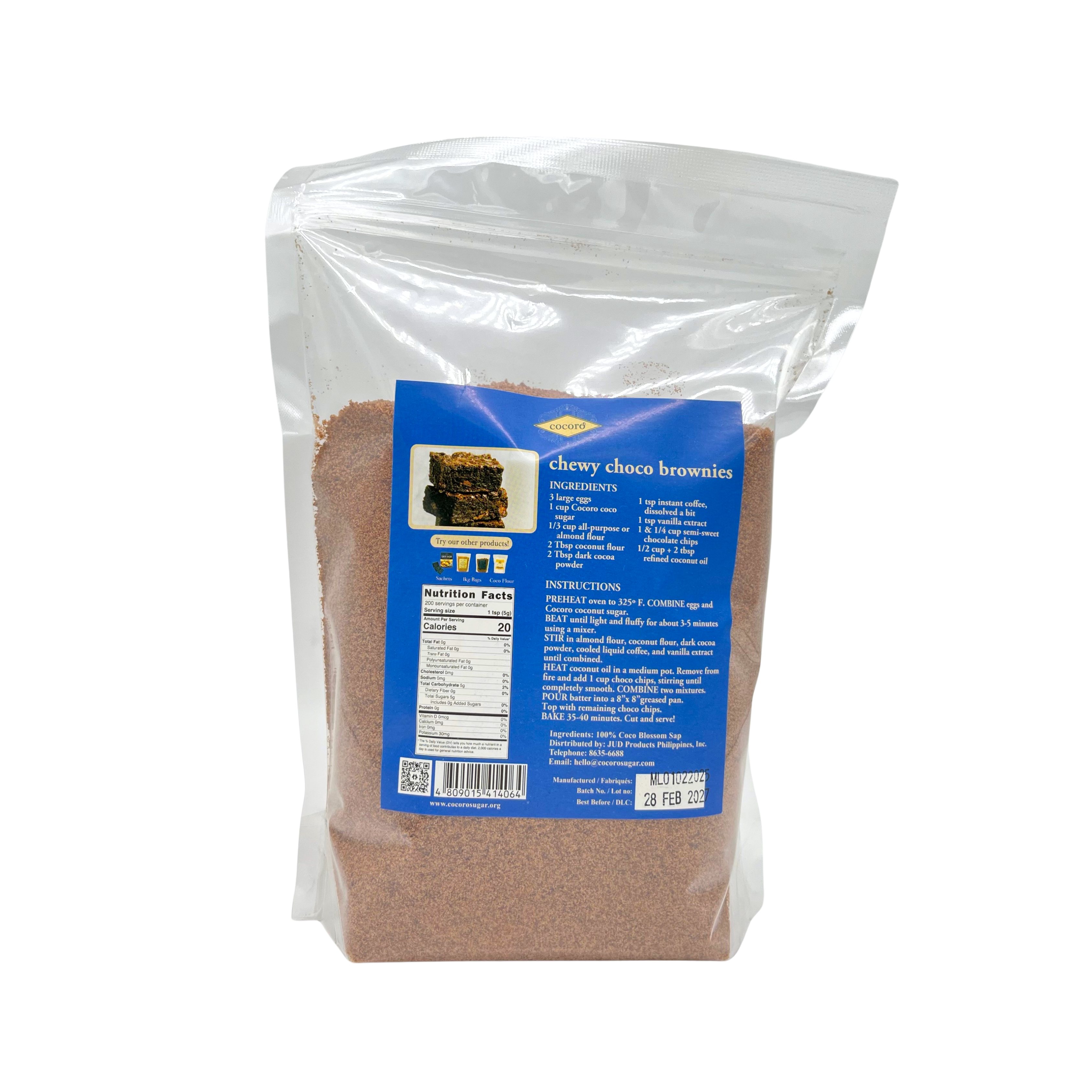 Cocoro – Dark Caramel Organic Coco Sugar