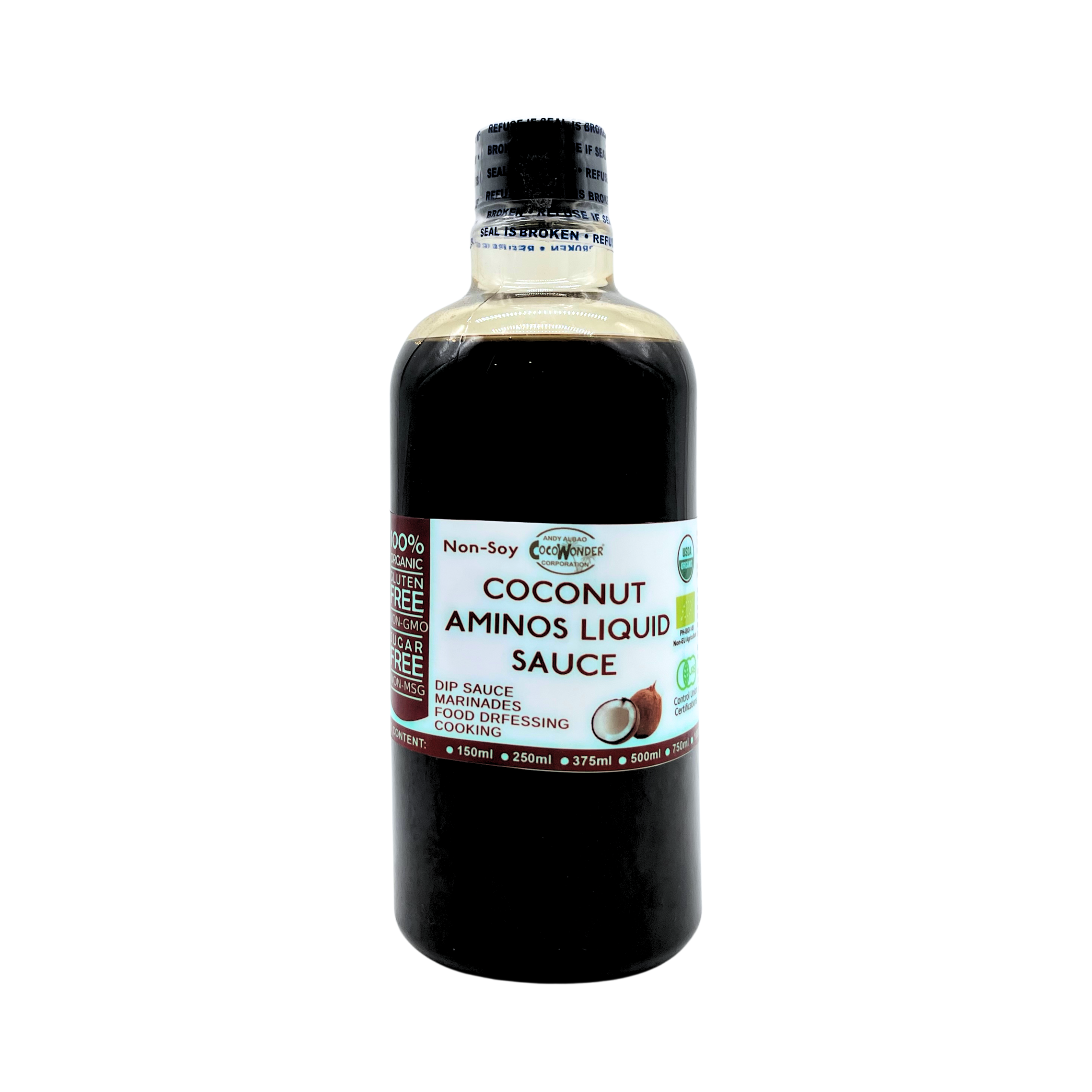 Coco Wonder – Coconut Aminos Liquid Sauce