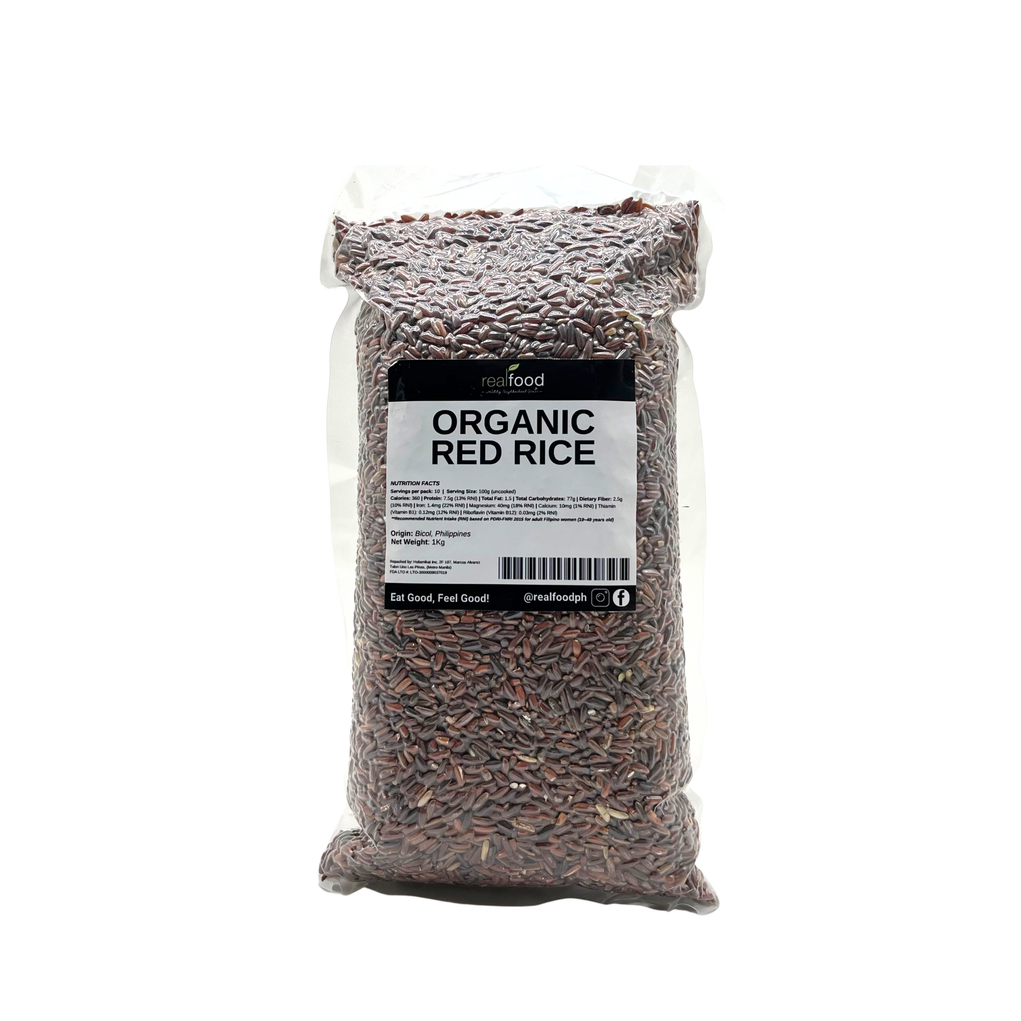Bio Red Rice Organic Red Rice | Real Food PH
