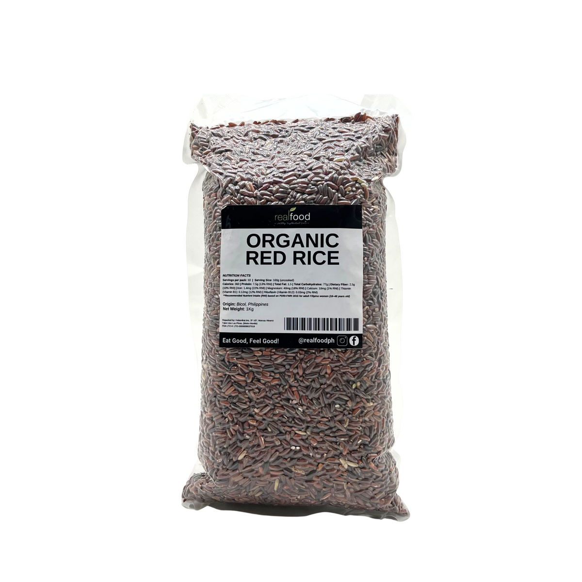 Red Rice Nft Organic Red Rice | Real Food PH