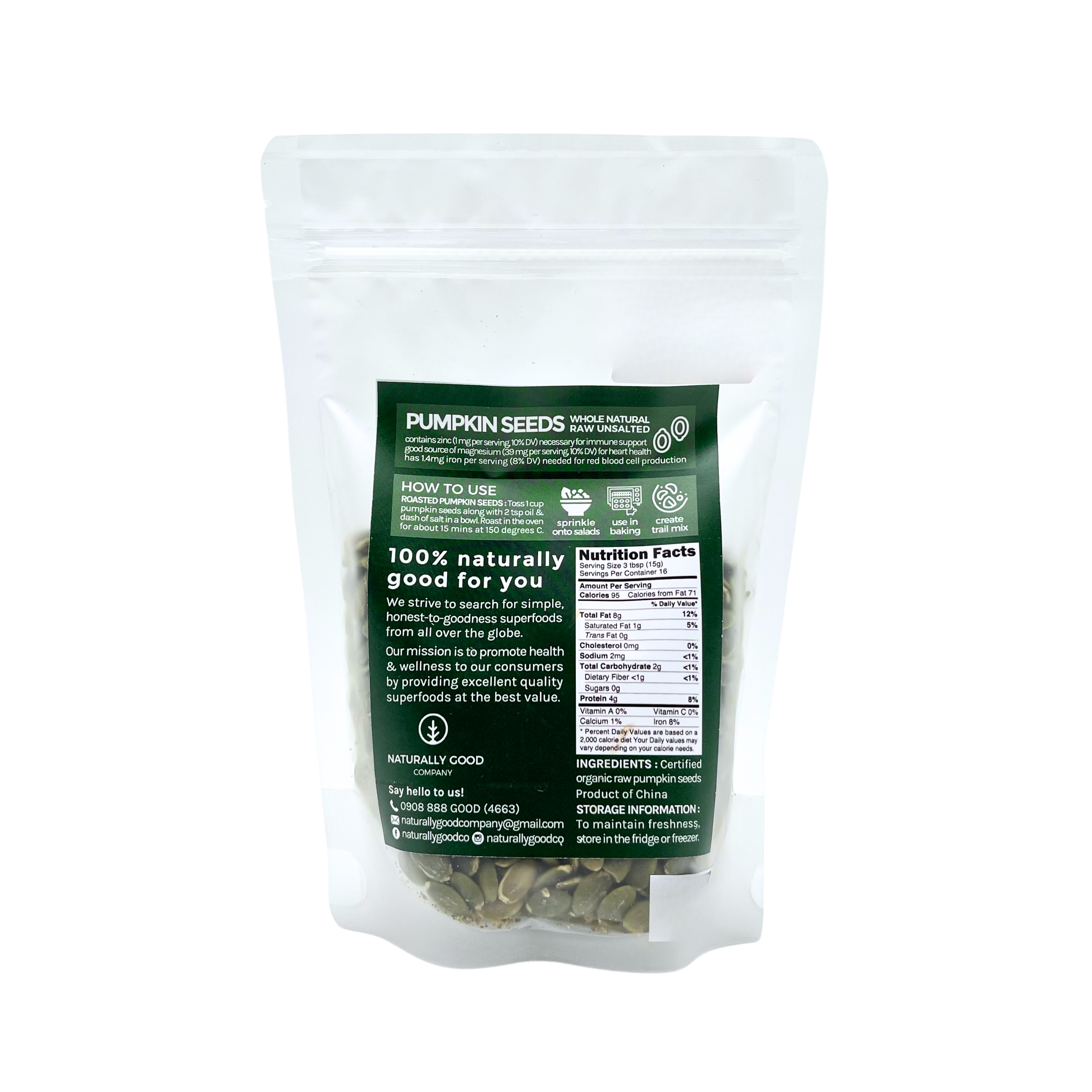 Naturally Good – Pumpkin Seeds