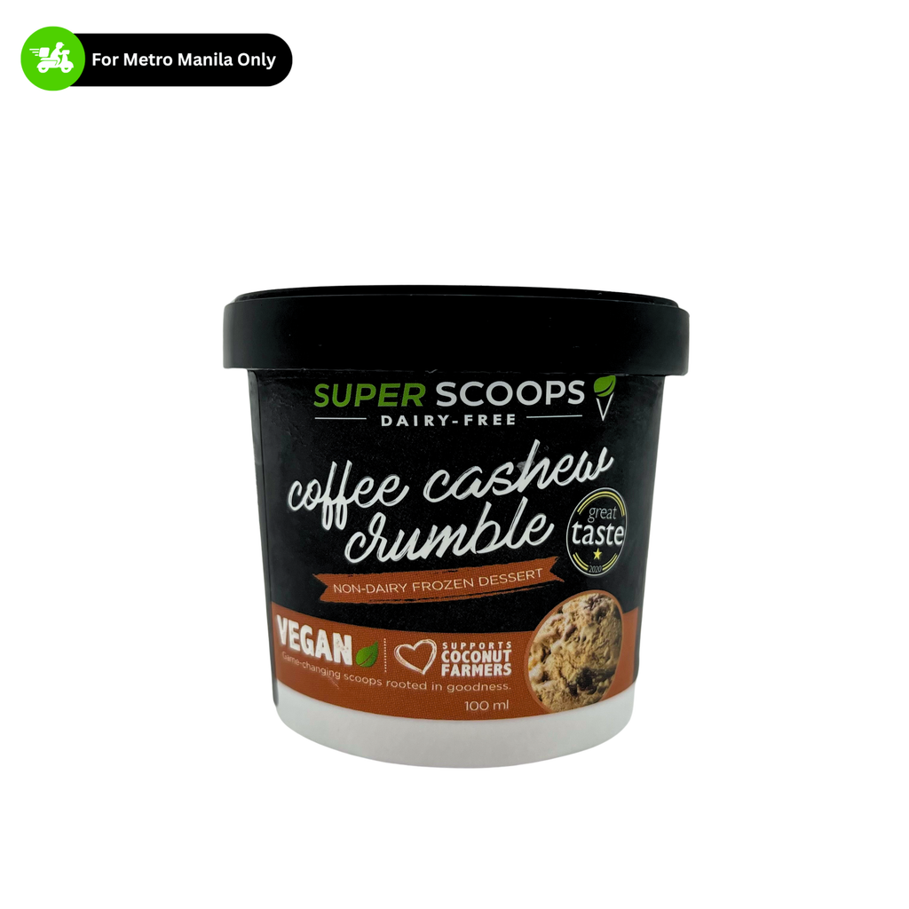 Super Scoops – Coffee Cashew Crumble Ice Cream