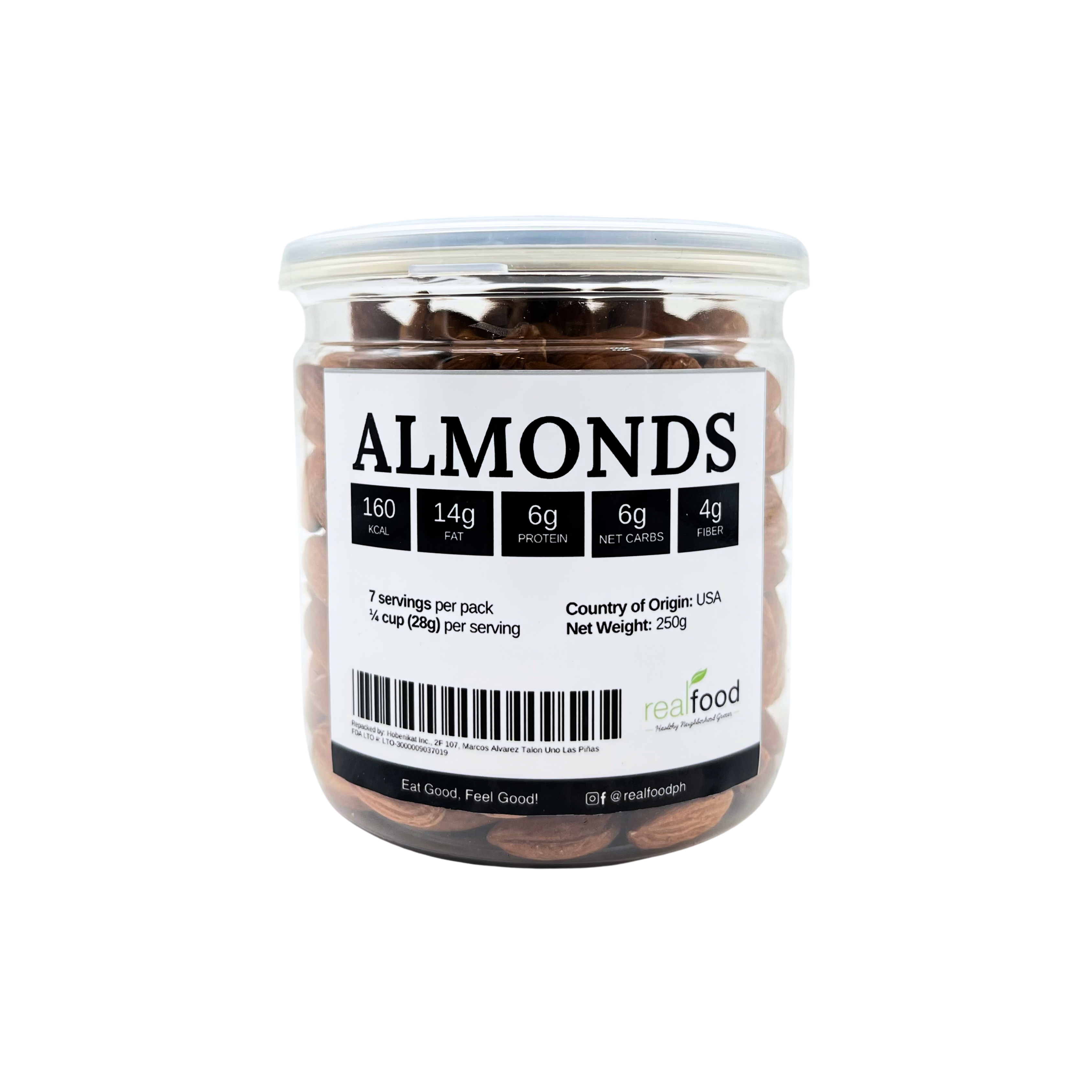 Real Food PH – Organic Raw Almonds