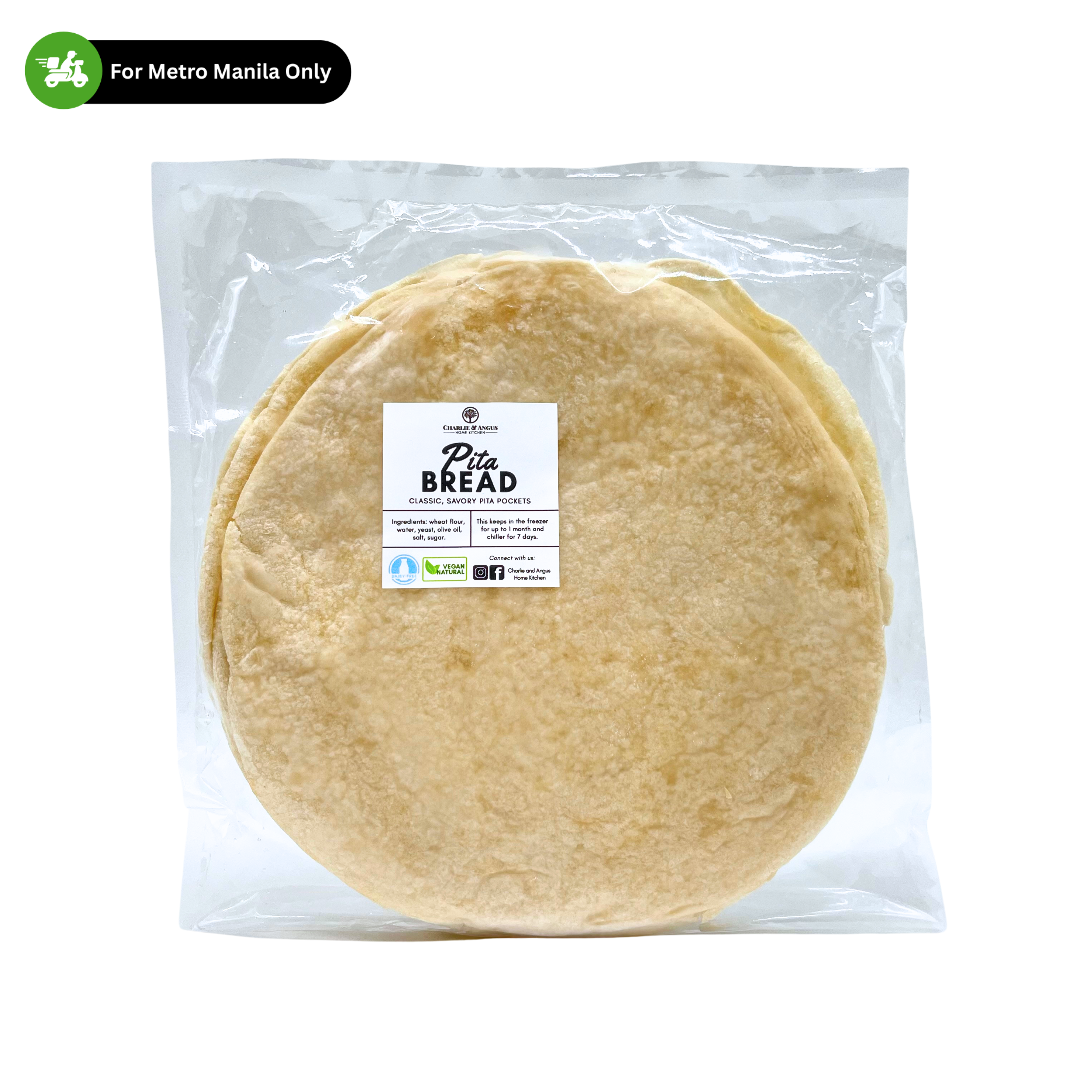 Charlie & Angus Home Kitchen – Pita Bread