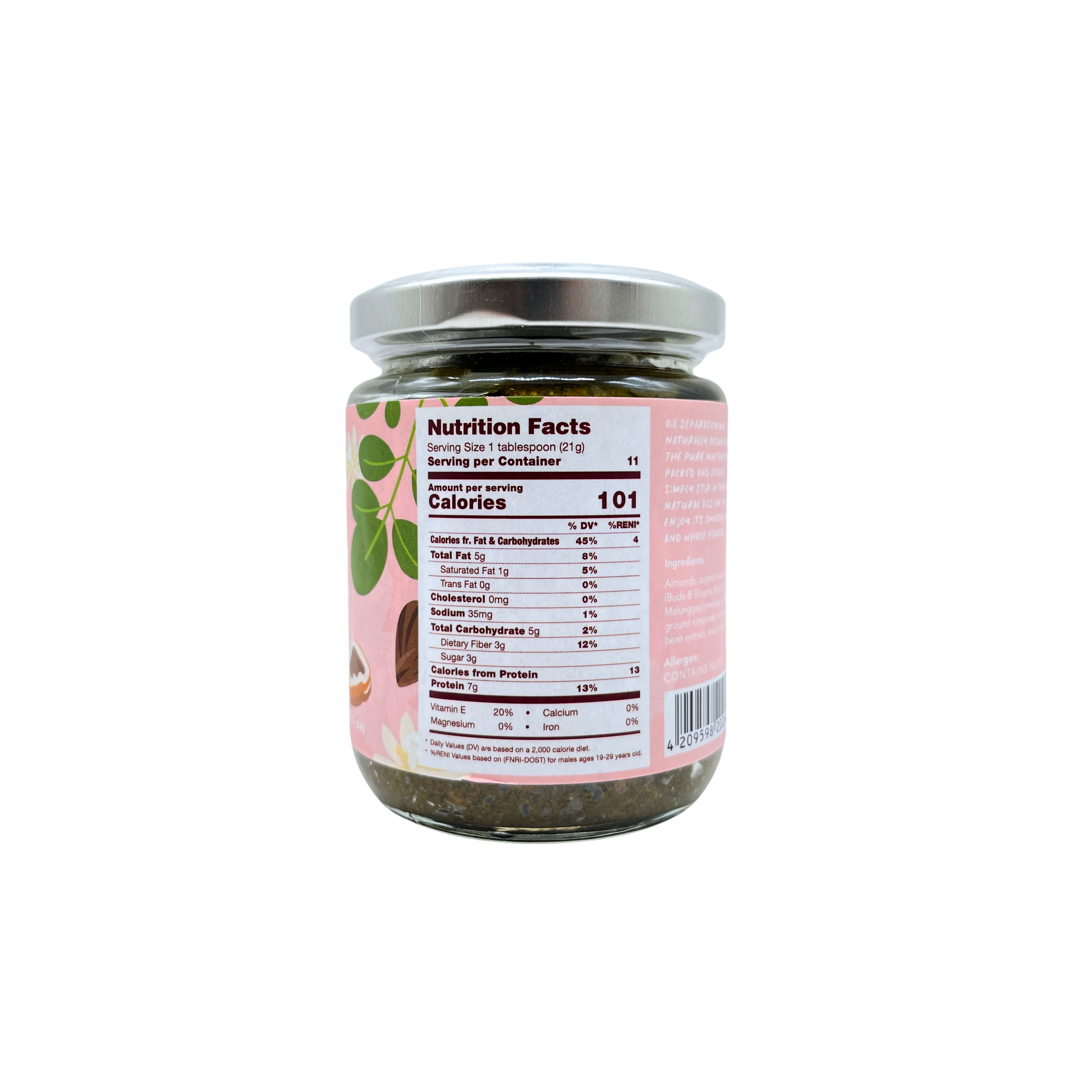 Made By Maxine – Vanilla Almond Malunggay Spread