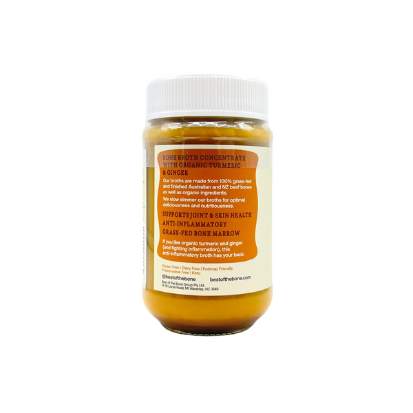Best Of The Bone – Bone Broth Concentrate with Turmeric & Ginger