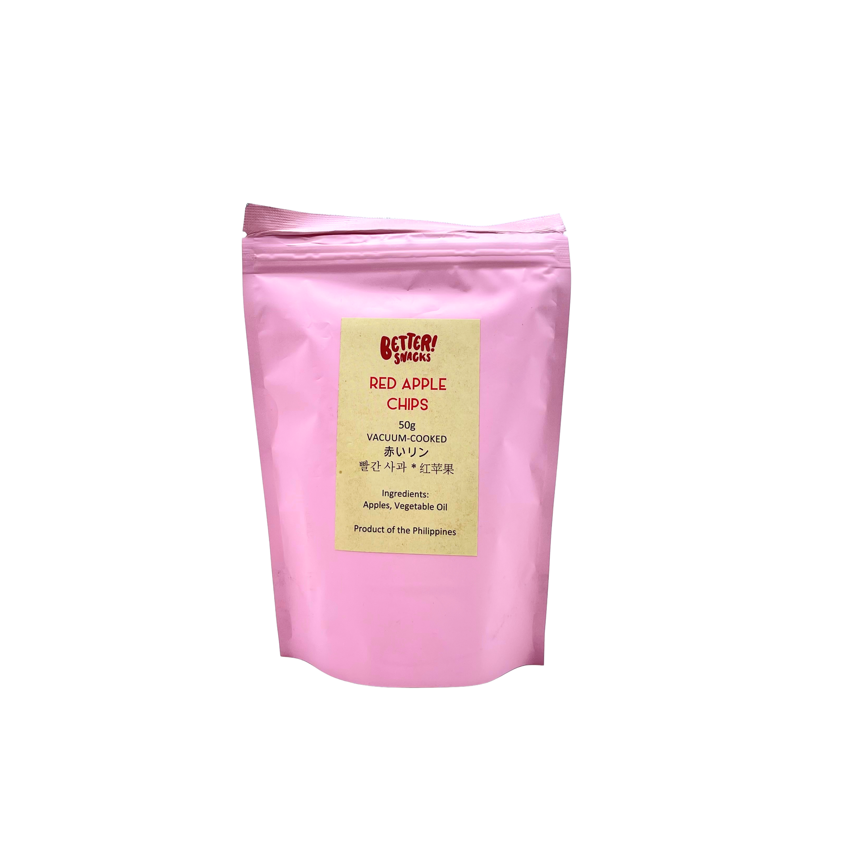 Better Snacks – Red Apple Chips