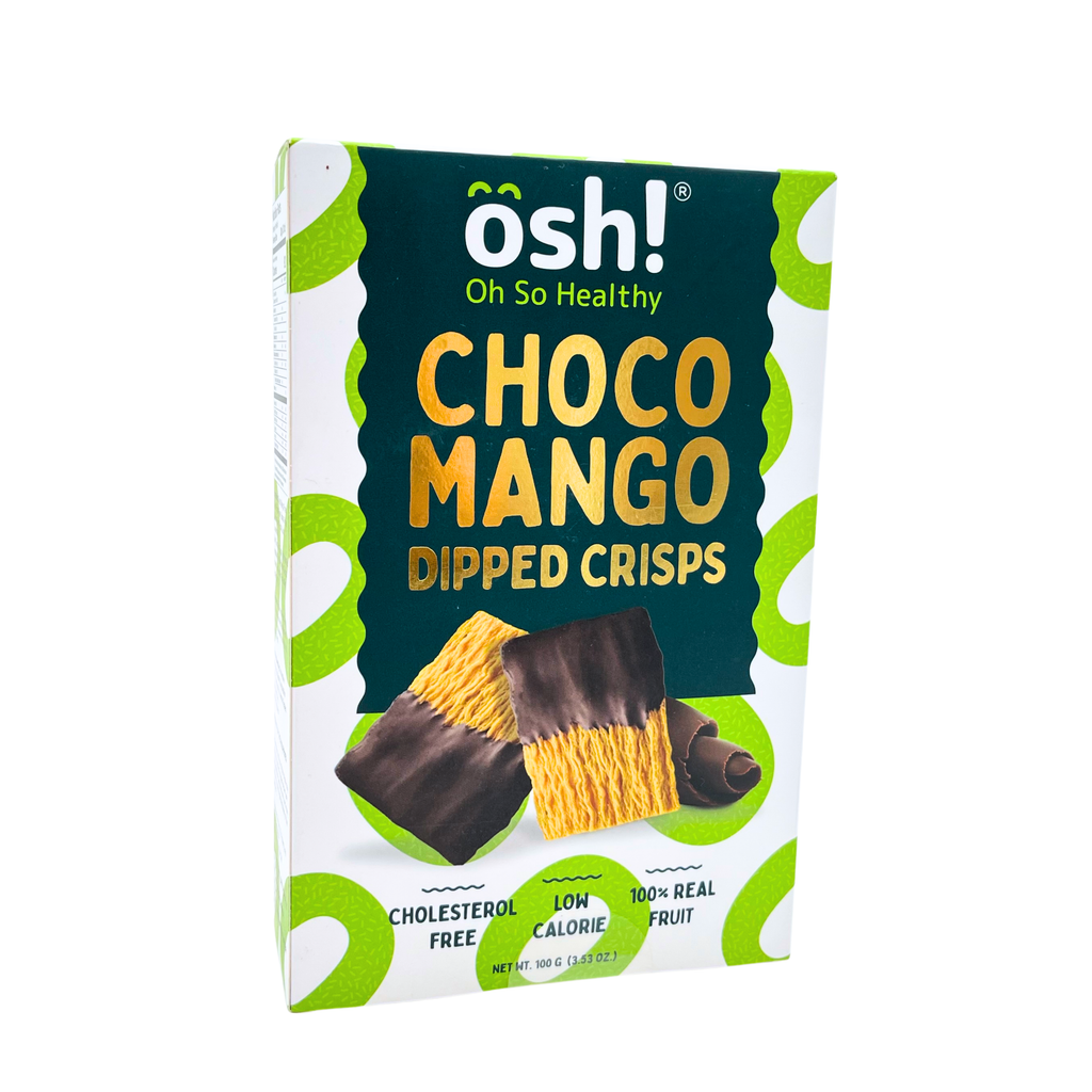 Oh So Healthy! – Choco-Dipped Mango Crisps