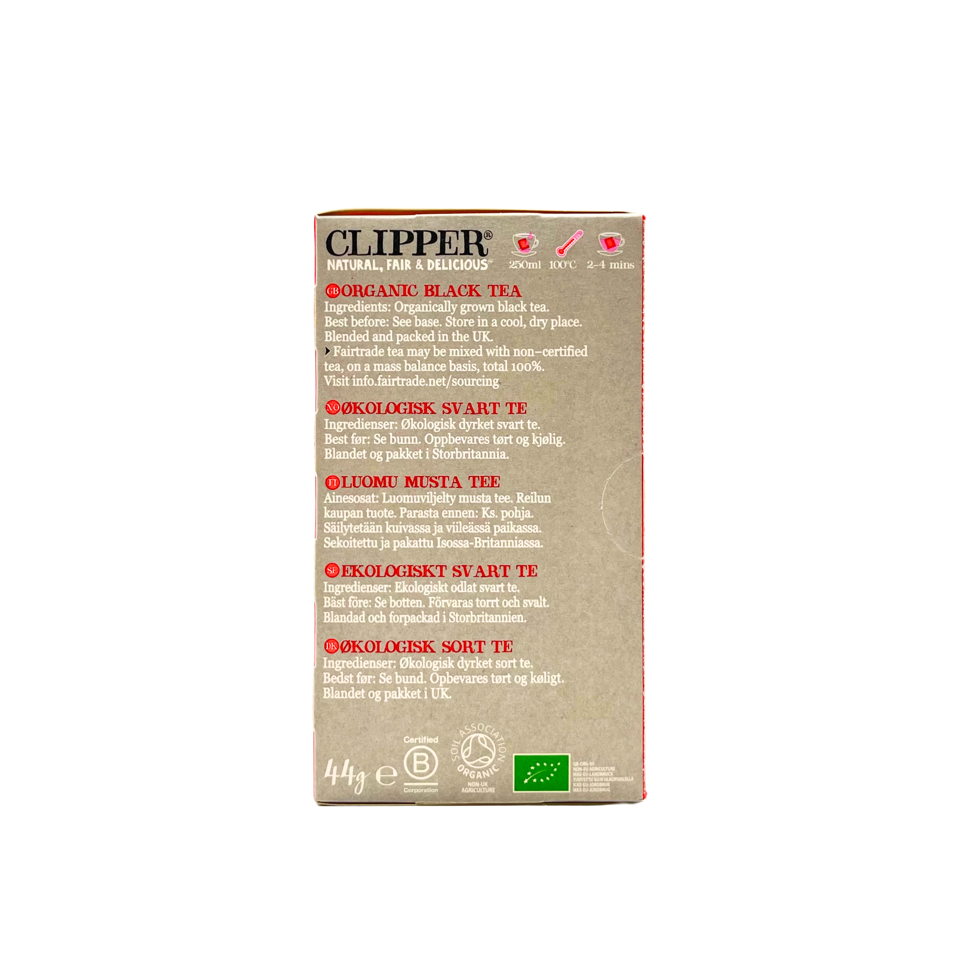 Clipper Tea – Organic English Breakfast Teas