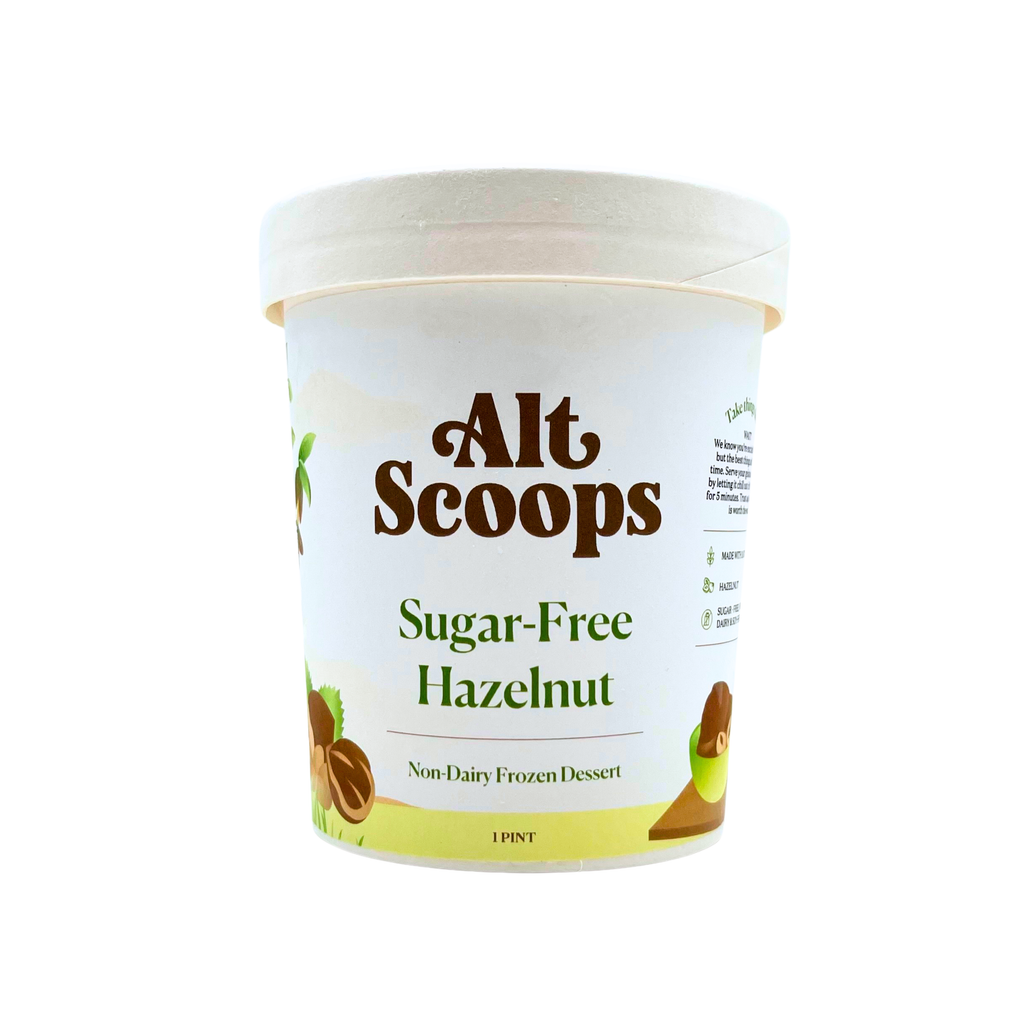 Alt Scoops – Sugar Free Hazelnut Gelato