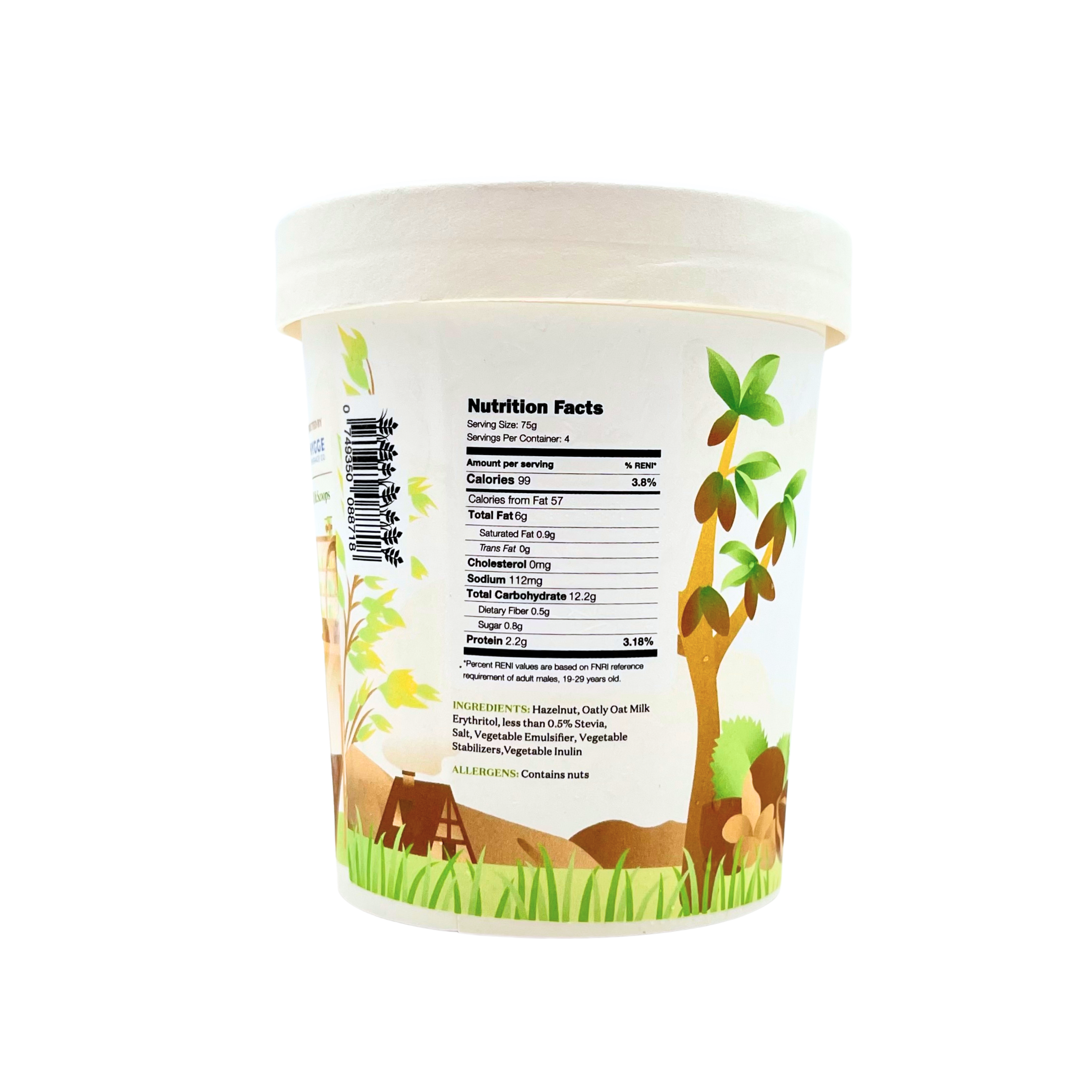 Alt Scoops – Sugar Free Hazelnut Gelato
