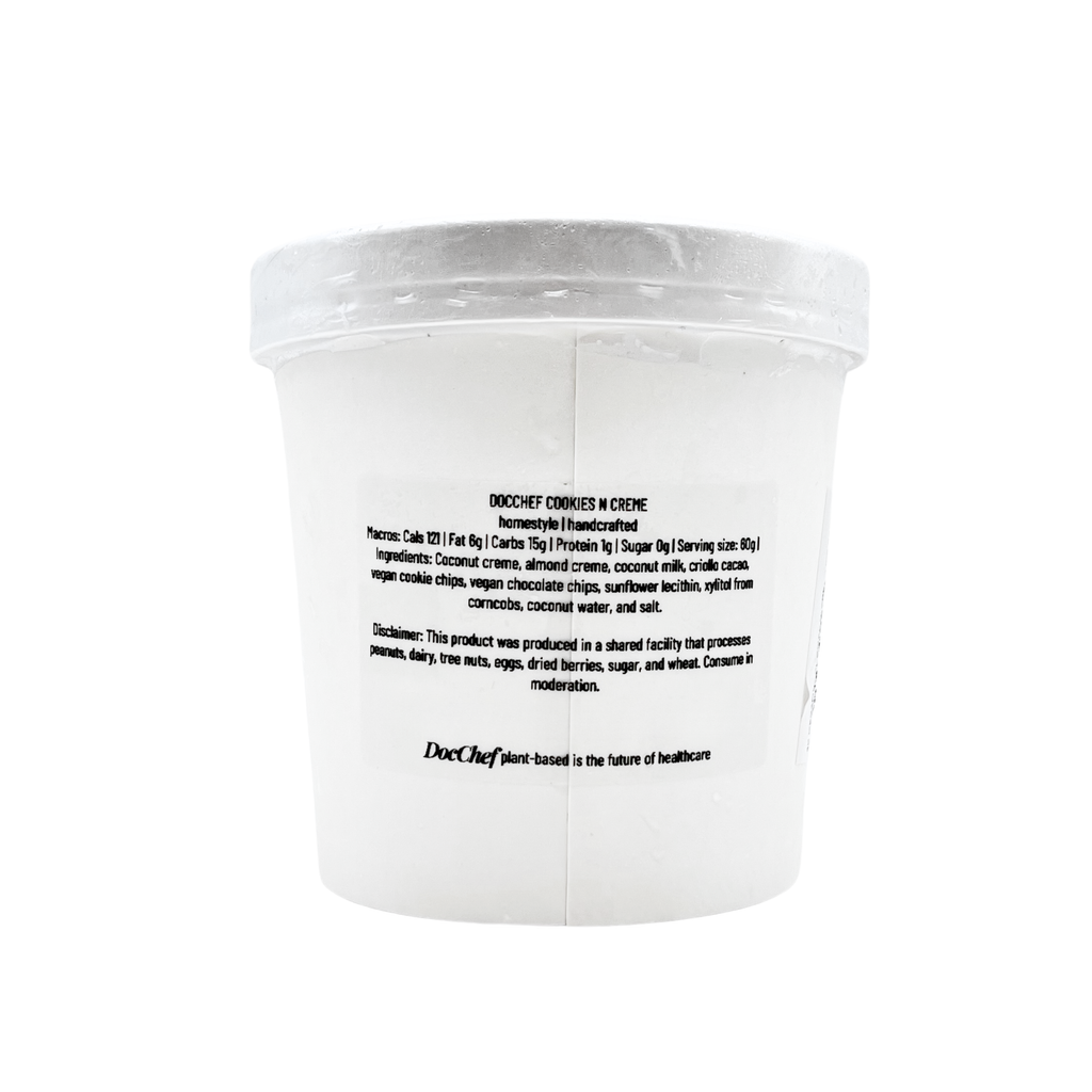 Doc Chef – Cookies N' Cream Plant-based Ice Cream