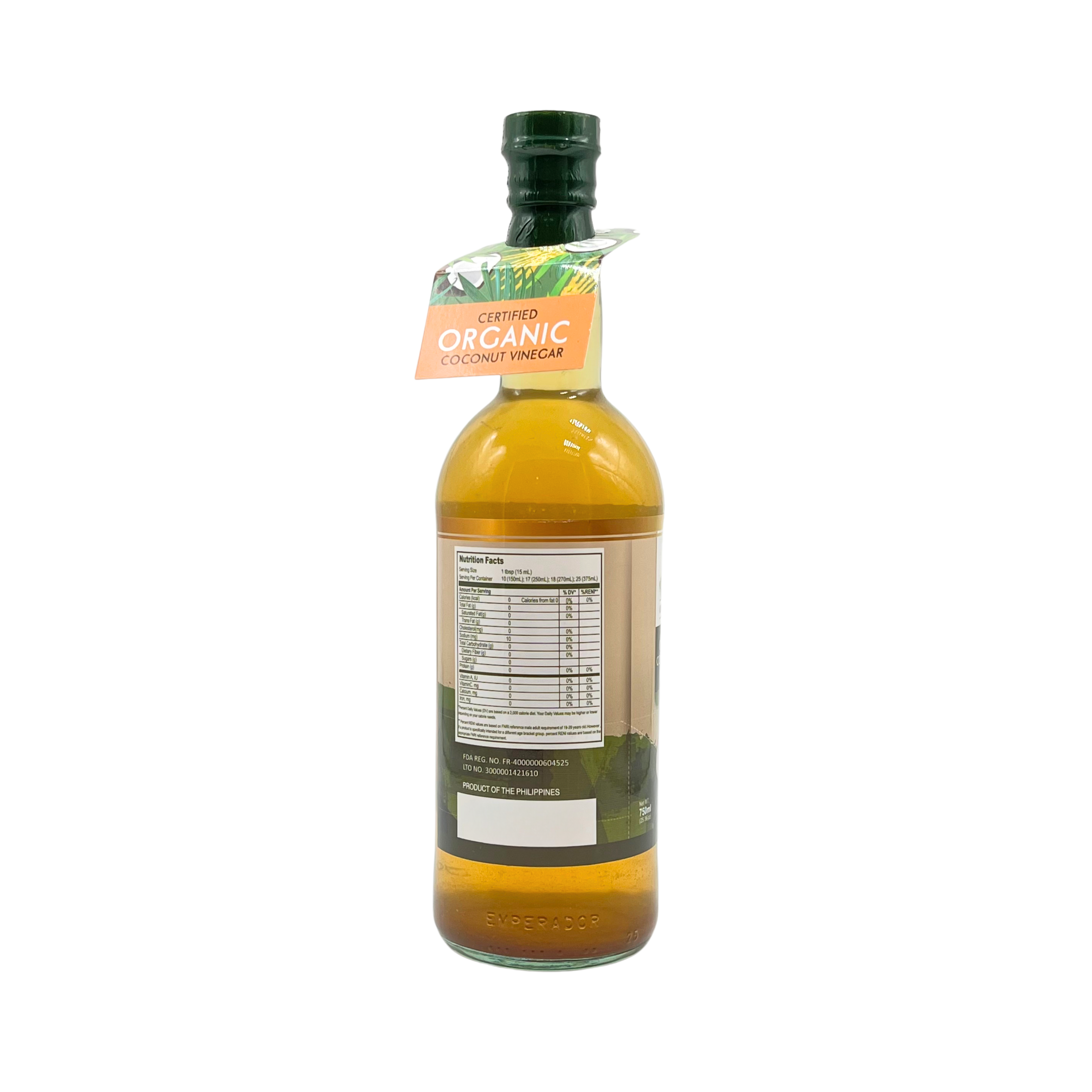 Quezon's Best — Plain Organic Coconut Sap Vinegar