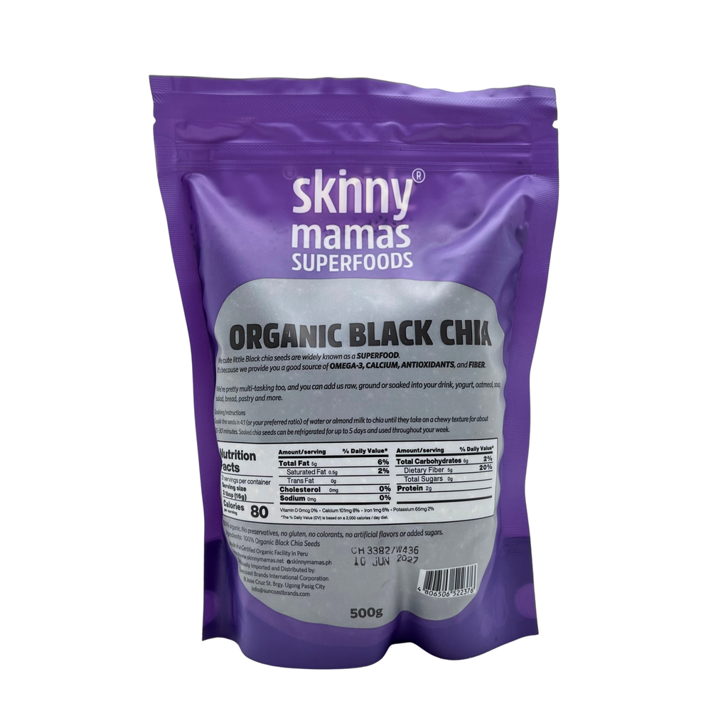 Skinny Mamas – Organic Black Chia Seeds